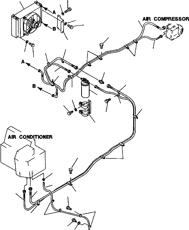 Шланг 09488-60727 KOMATSU