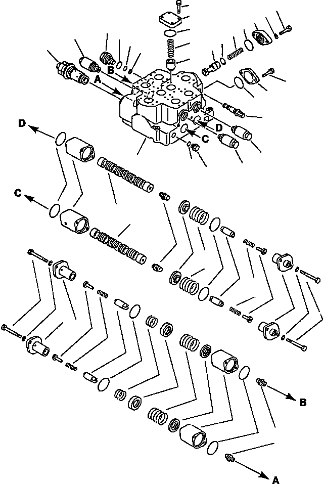 Клапан 709-12-12510 KOMATSU