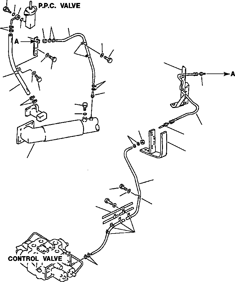 Шланг 07261-20930 KOMATSU