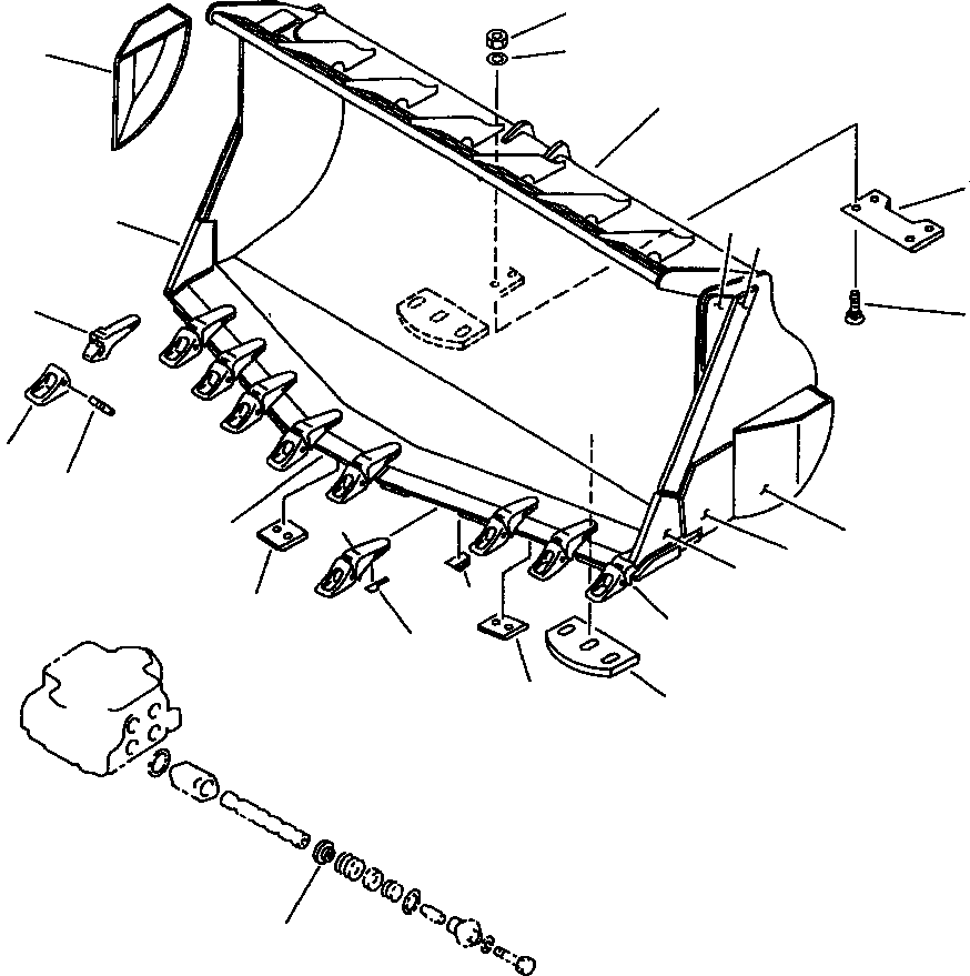 Фиксатор 425-V65-1390 KOMATSU