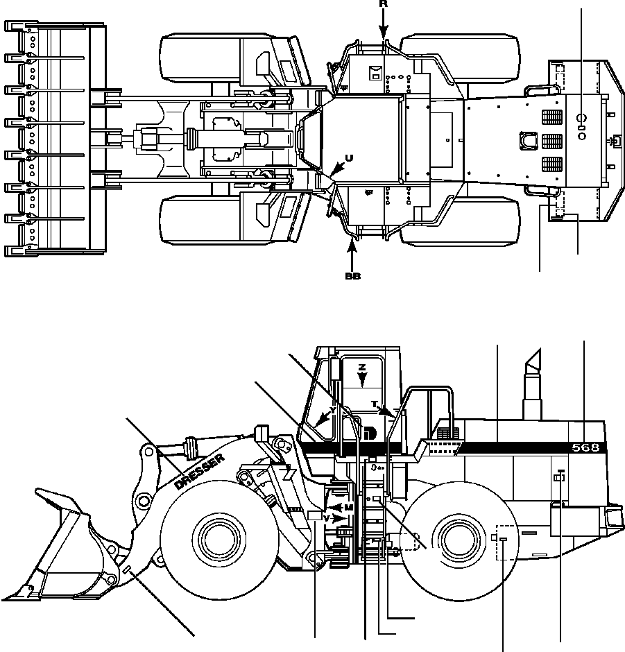 PRODUCT GRAPHIC, SERVICE MAINTENANCE 426-93-A2111 KOMATSU