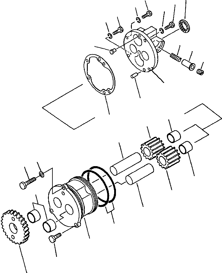 Болт - 3/8-16 X 2 1/2 1238 052 H1 KOMATSU