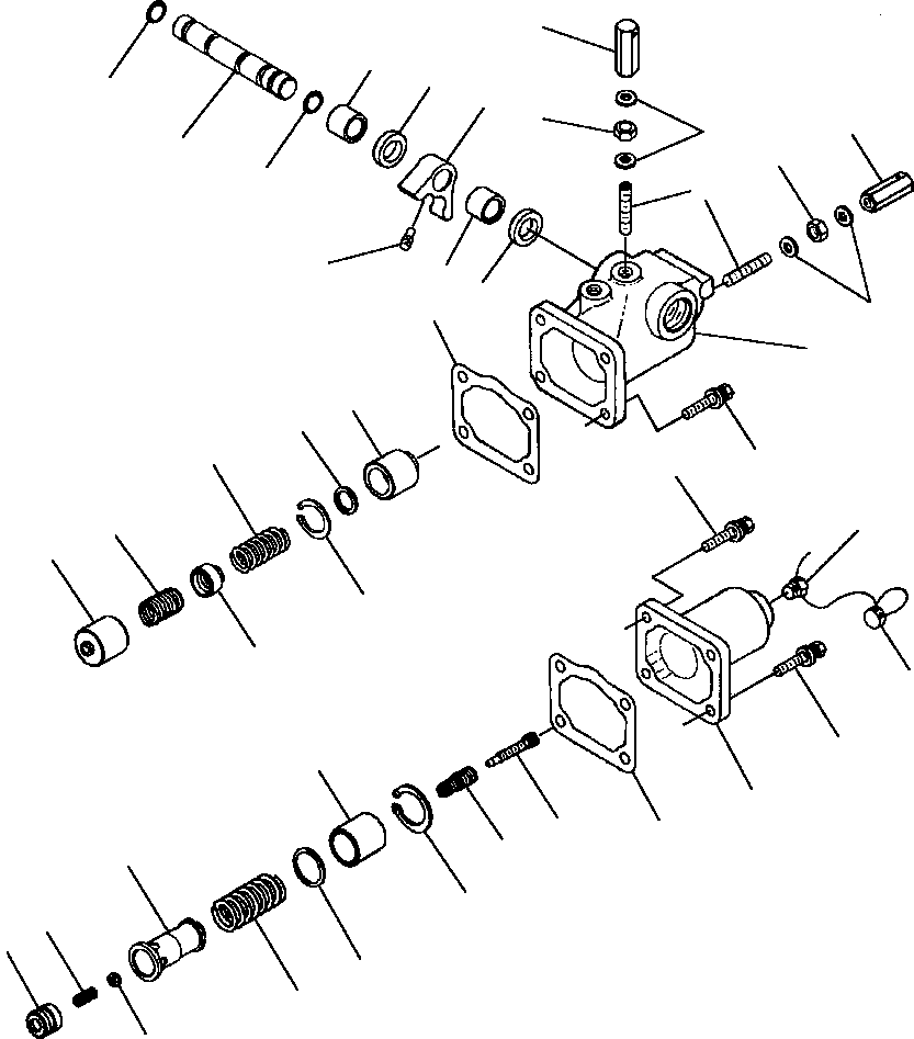 PACK, IDLING 1237 963 H91 KOMATSU
