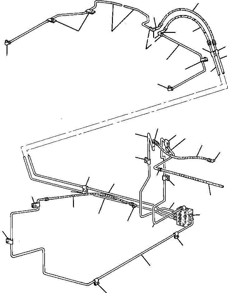 CLAMP-CLOSED, 1/4 ID VY 8 331 KOMATSU