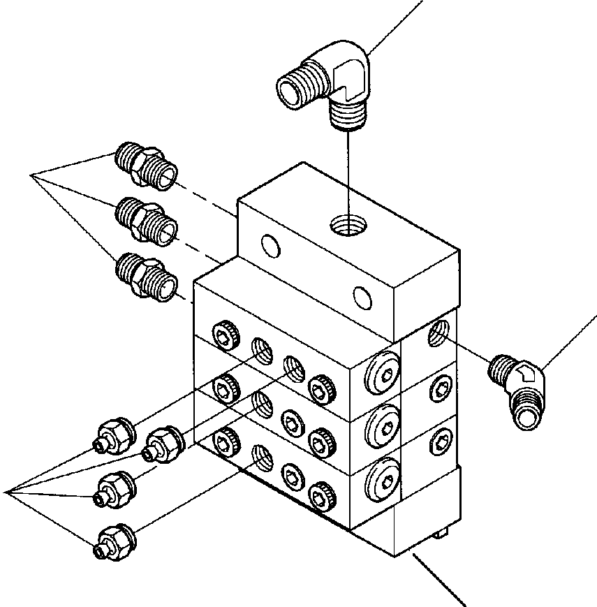FEEDER ASSEMBLY, REAR FRAME SECONDARY 1208 443 H91 KOMATSU