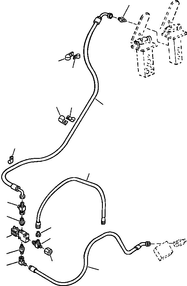 Шланг HA 6 985 KOMATSU