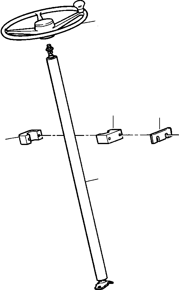CLAMP, STEERING COLUMN 1136 600 C1 KOMATSU