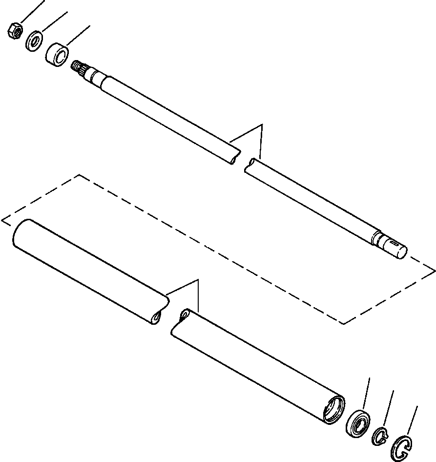 COLUMN ASSEMBLY, STEERING 1301 471 H91 KOMATSU