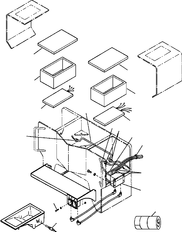HEATER, OIL PAN PB 8 736 KOMATSU