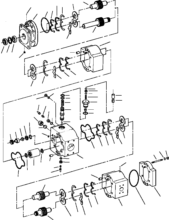 KIT, FRONT SECTION 1279 684 H1 KOMATSU