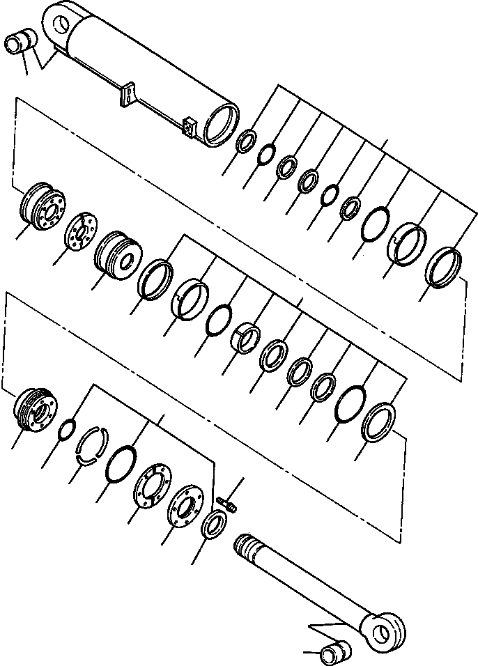 HOUSING, CYLINDER 1137 715 C2 KOMATSU