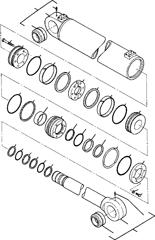 HOUSING, CYLINDER 933 355 C1 KOMATSU