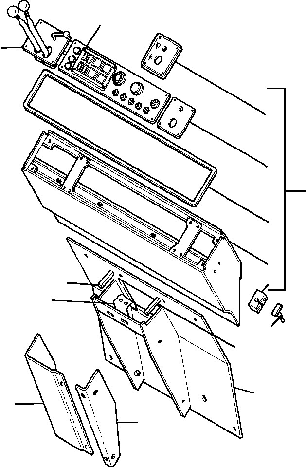 SCREW, PANEL, 1/4-20 X 3/4 PB 9 024 KOMATSU