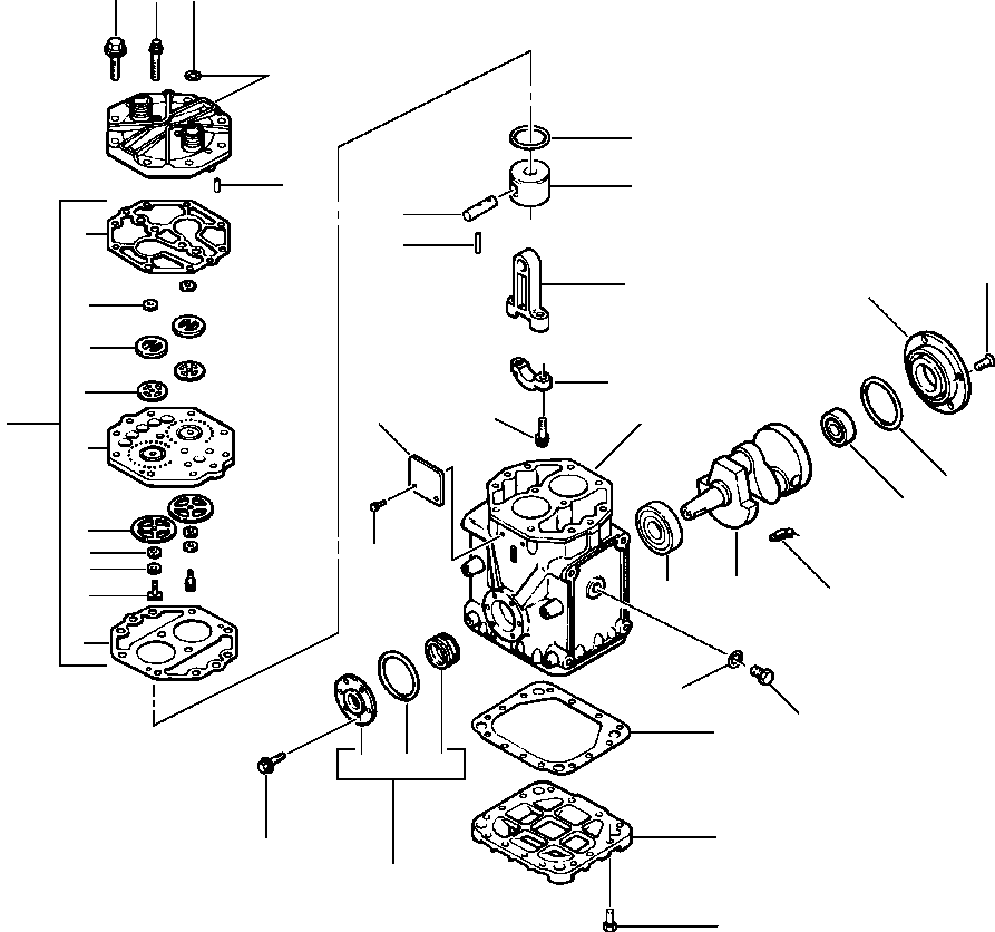 BEARING, REAR ST 262 KOMATSU