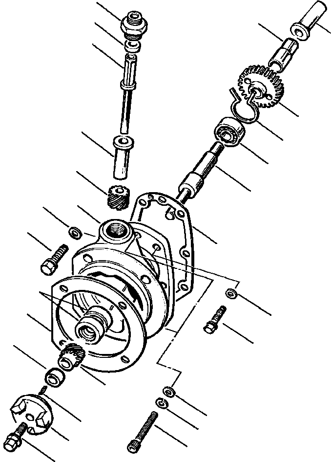 SPACER, MOUNTING 1241 686 H1 KOMATSU