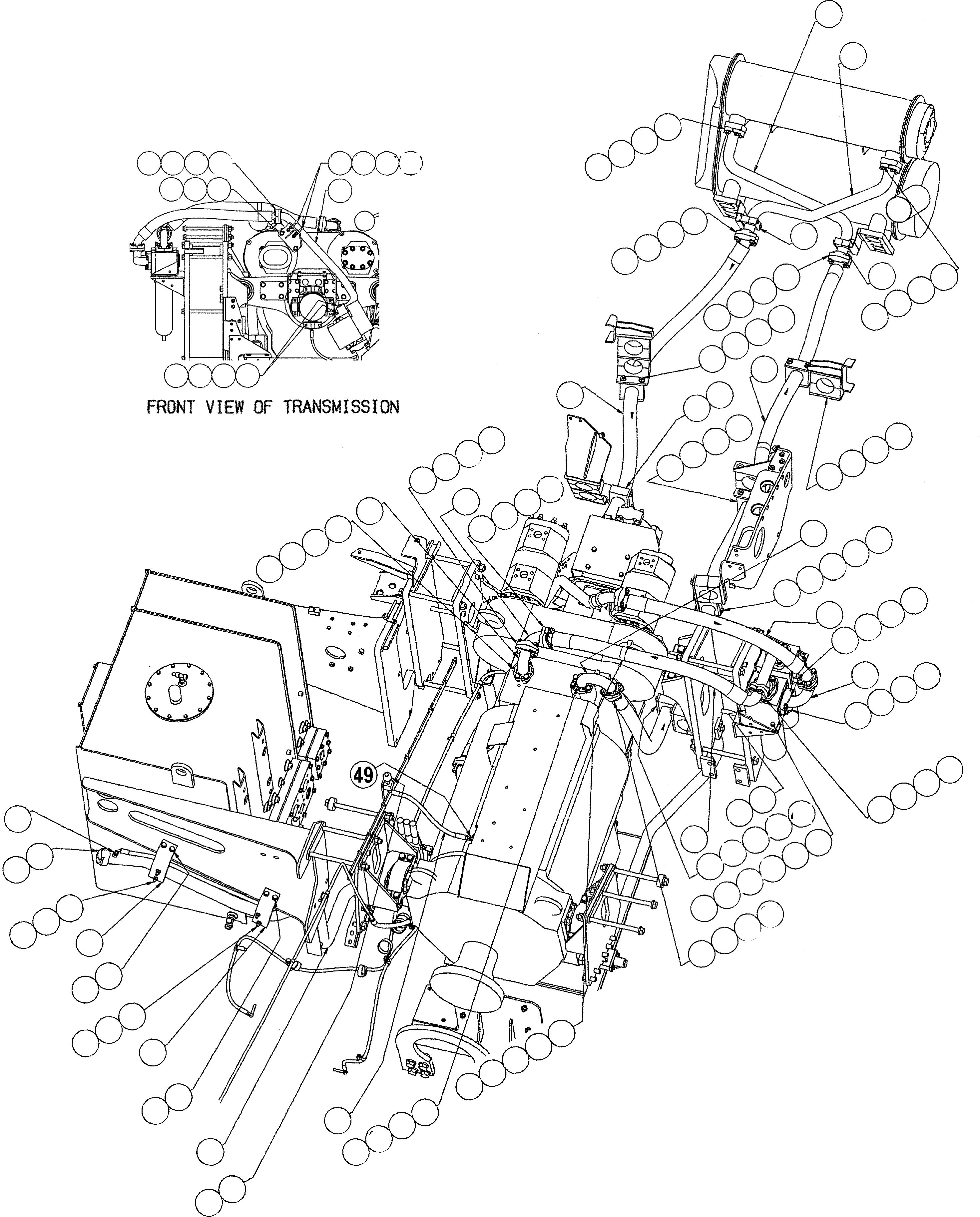Трубка 562-61-31320 KOMATSU