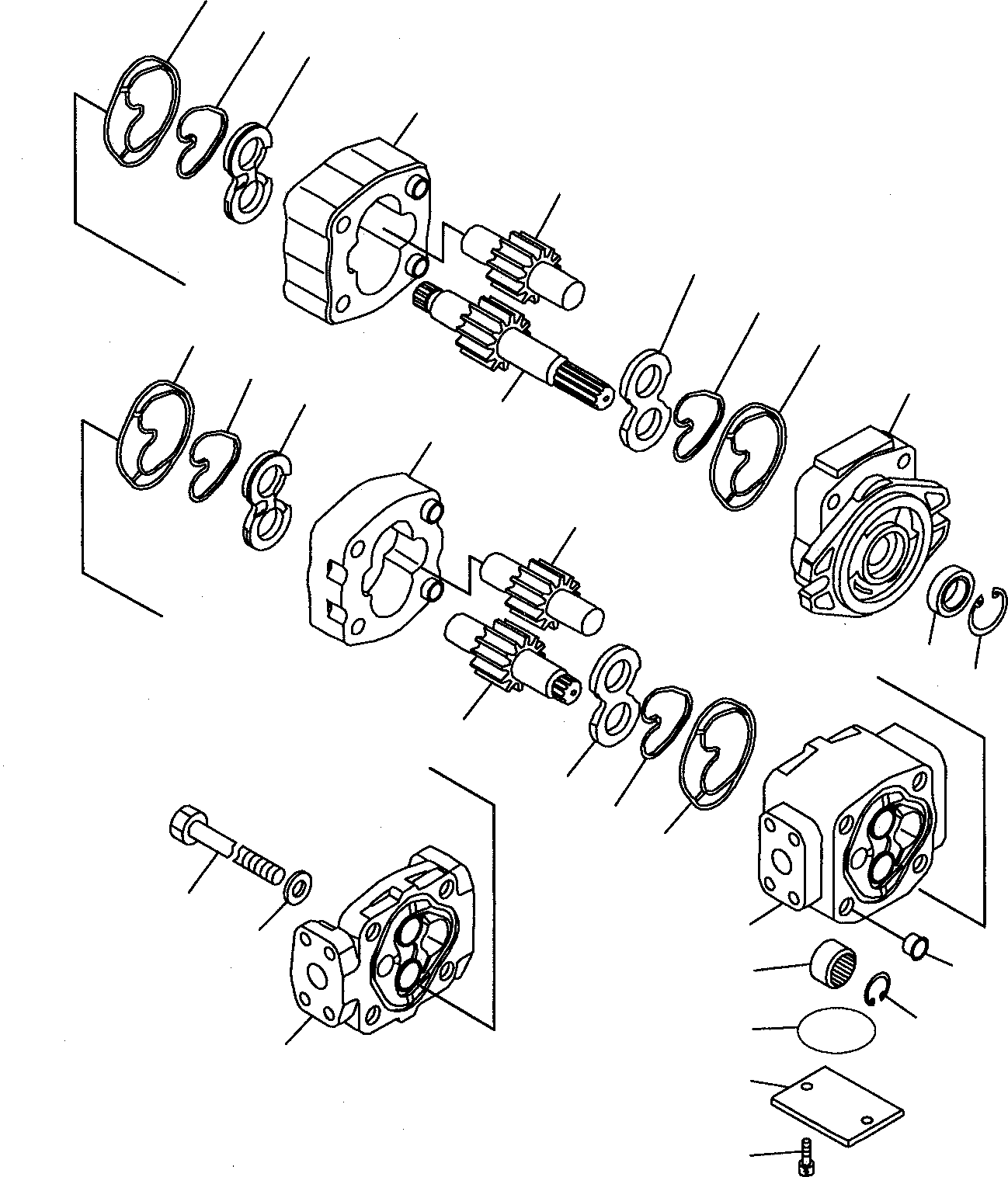 Крышка KB20132-20643 KOMATSU