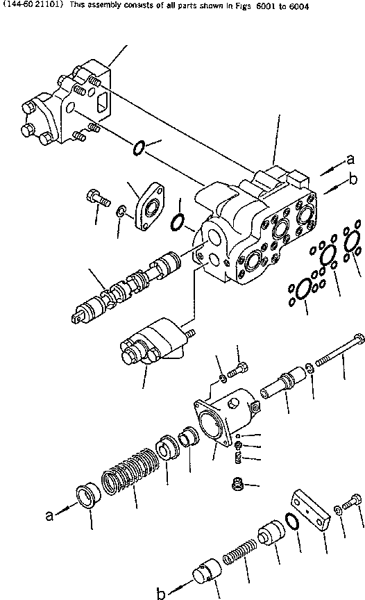 клапан в сборе 701-31-31002 KOMATSU