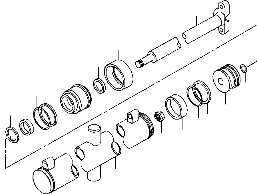 ROD WELDMENT 140 014 KOMATSU