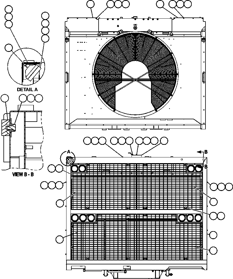 HOUSING, GRILLE EJ6259 KOMATSU