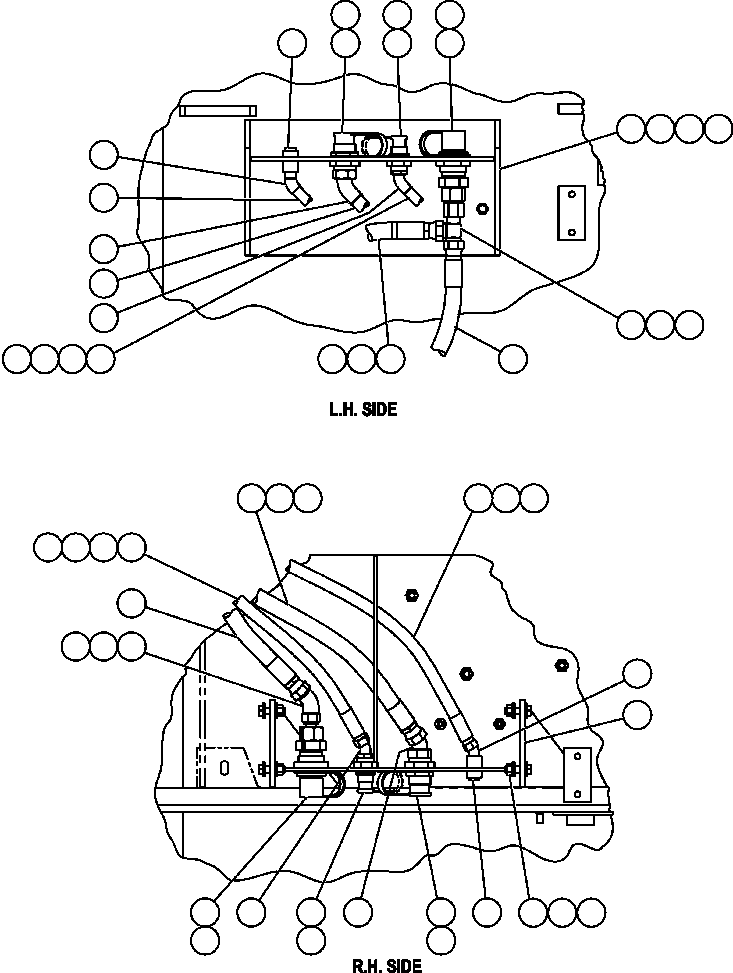 Шланг HA0544 KOMATSU