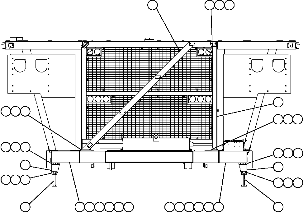 PLATFORM - L.H. EJ6562 KOMATSU