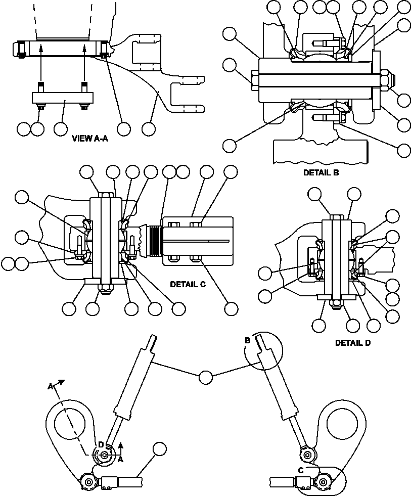 SLEEVE, LOWER (1) EJ9013 KOMATSU