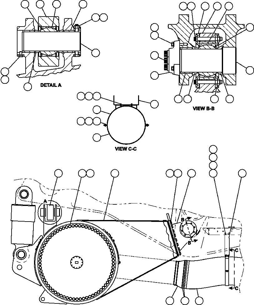 Кронштейн EJ1946 KOMATSU