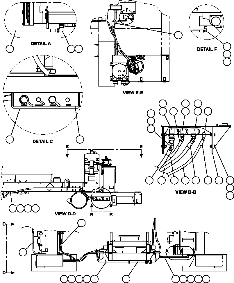 SERVICE CENTER SUB-ASSEMBLY EJ7313 KOMATSU