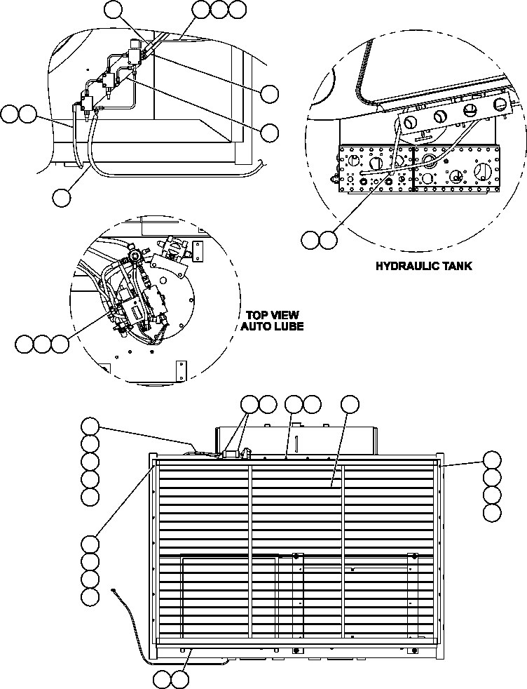 HARNESS, ENGINE SHUTTER SOLENOID EJ9319 KOMATSU