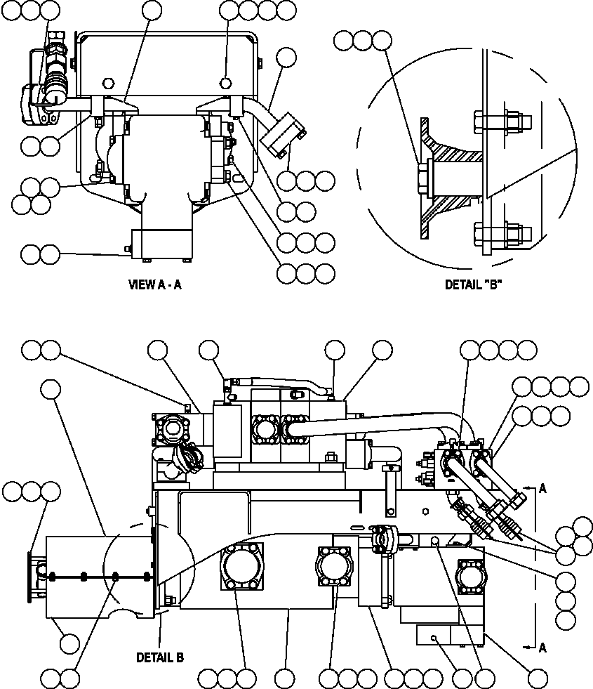 Кронштейн EH8957 KOMATSU