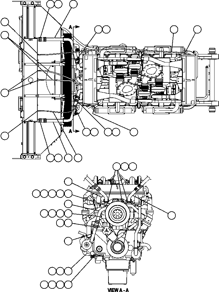Трубка EH3367 KOMATSU