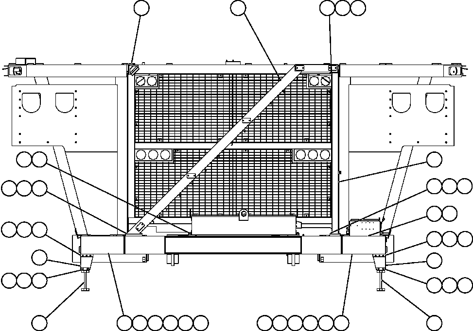 PLATFORM - R.H. EJ4351 KOMATSU