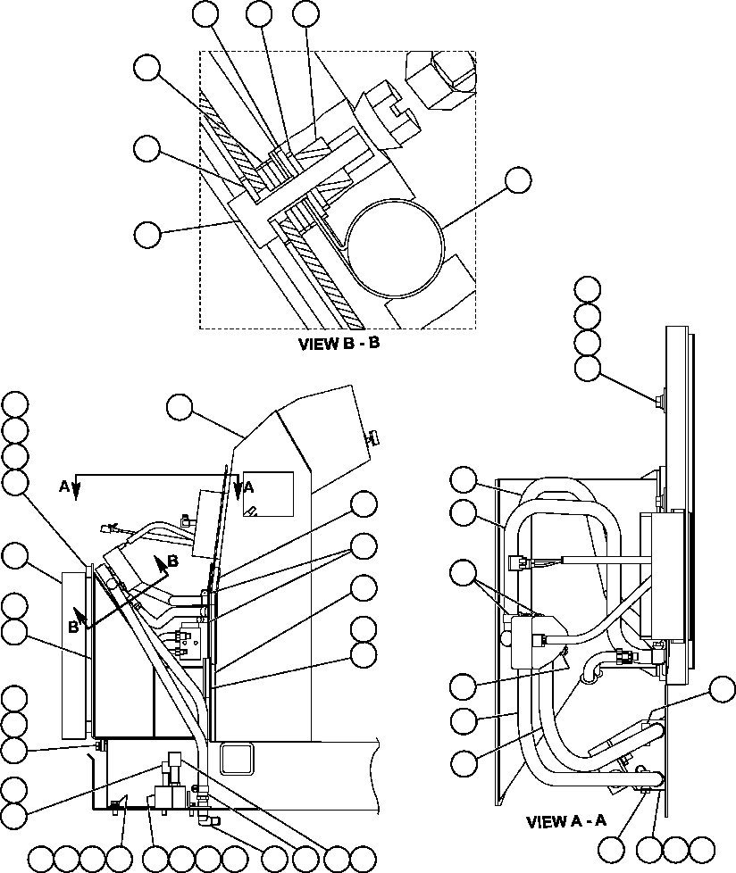 HEATER/AIR CONDITIONER ASSEMBLY (SEE INDEX) EK7945 KOMATSU