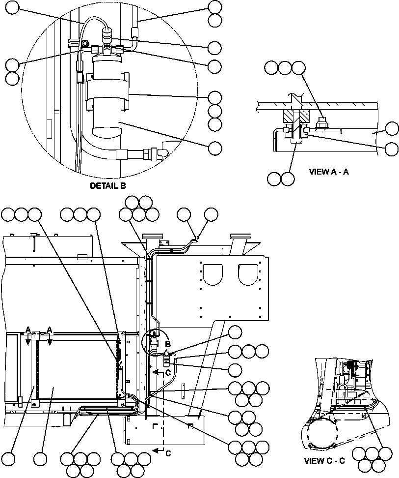 Шланг HA8065 KOMATSU