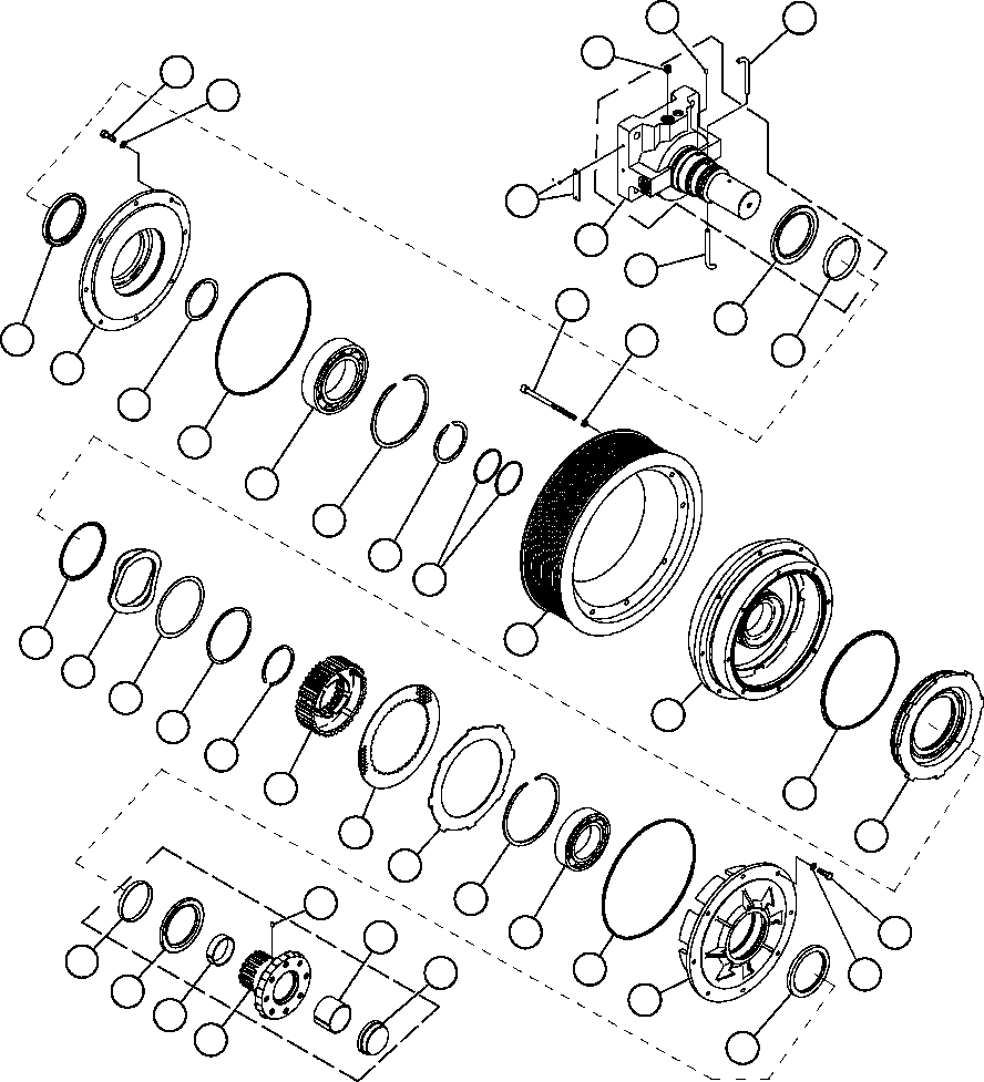 фиксатор подшипника BF0842 KOMATSU