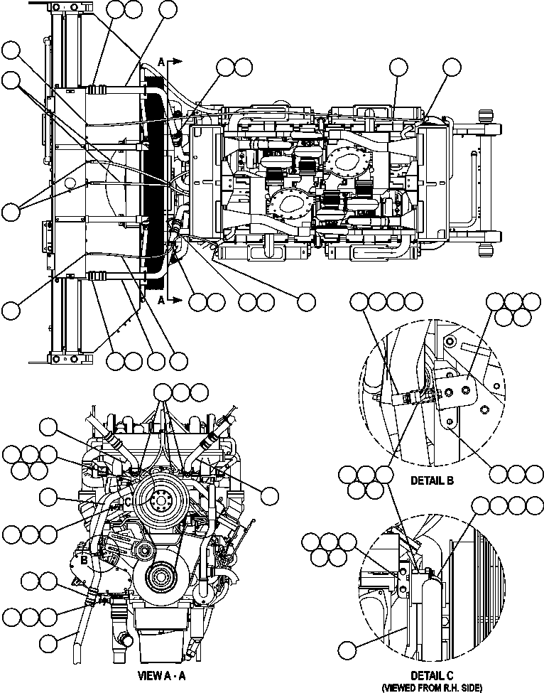 Трубка EL2032 KOMATSU