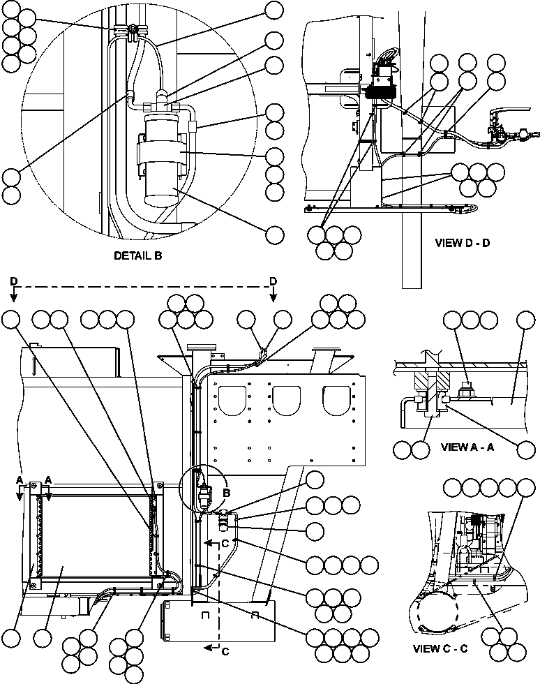 HOSE (FROM ACCUMULATOR) HA8214 KOMATSU