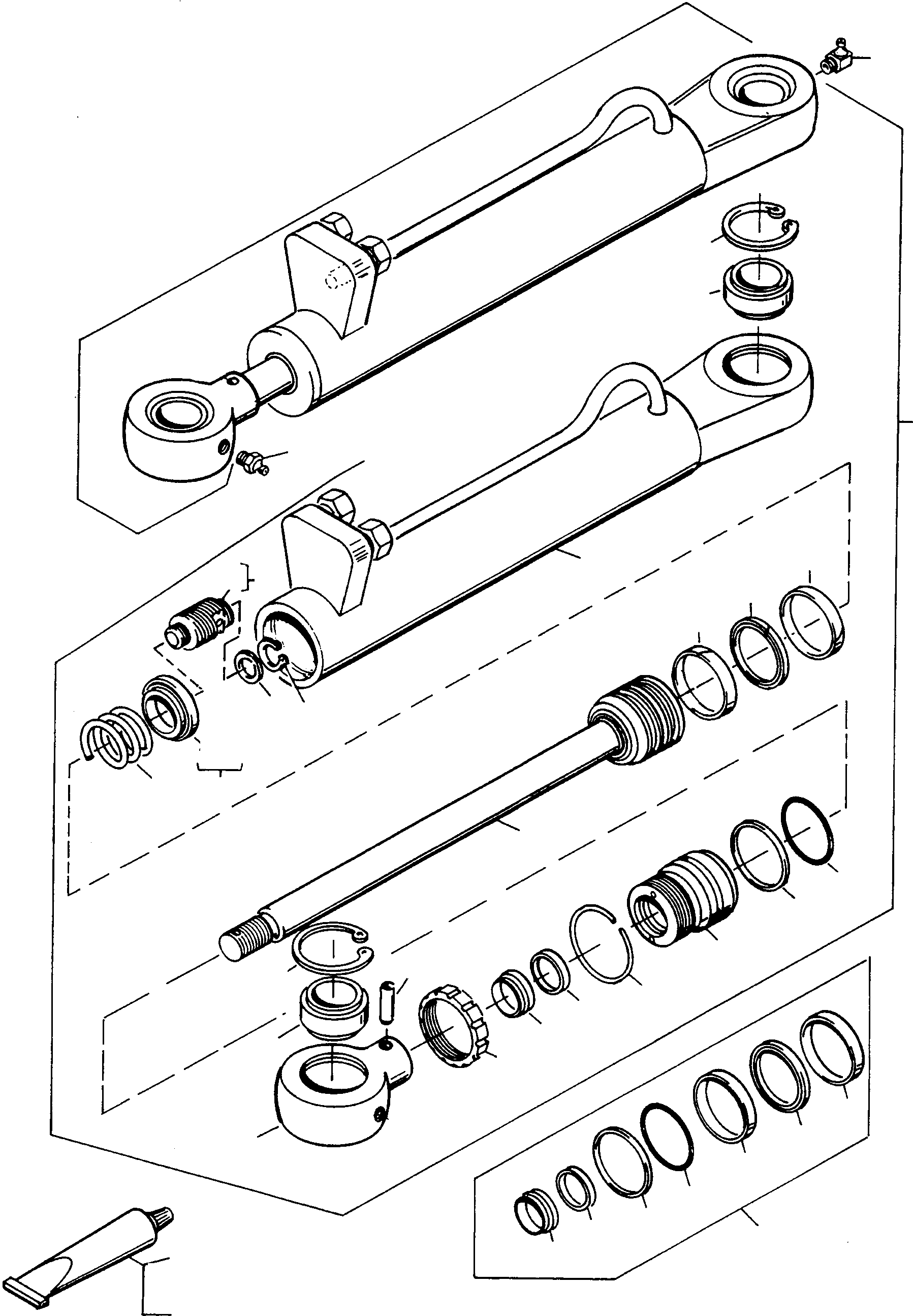 CYLINDER ROD 4909651M91 KOMATSU