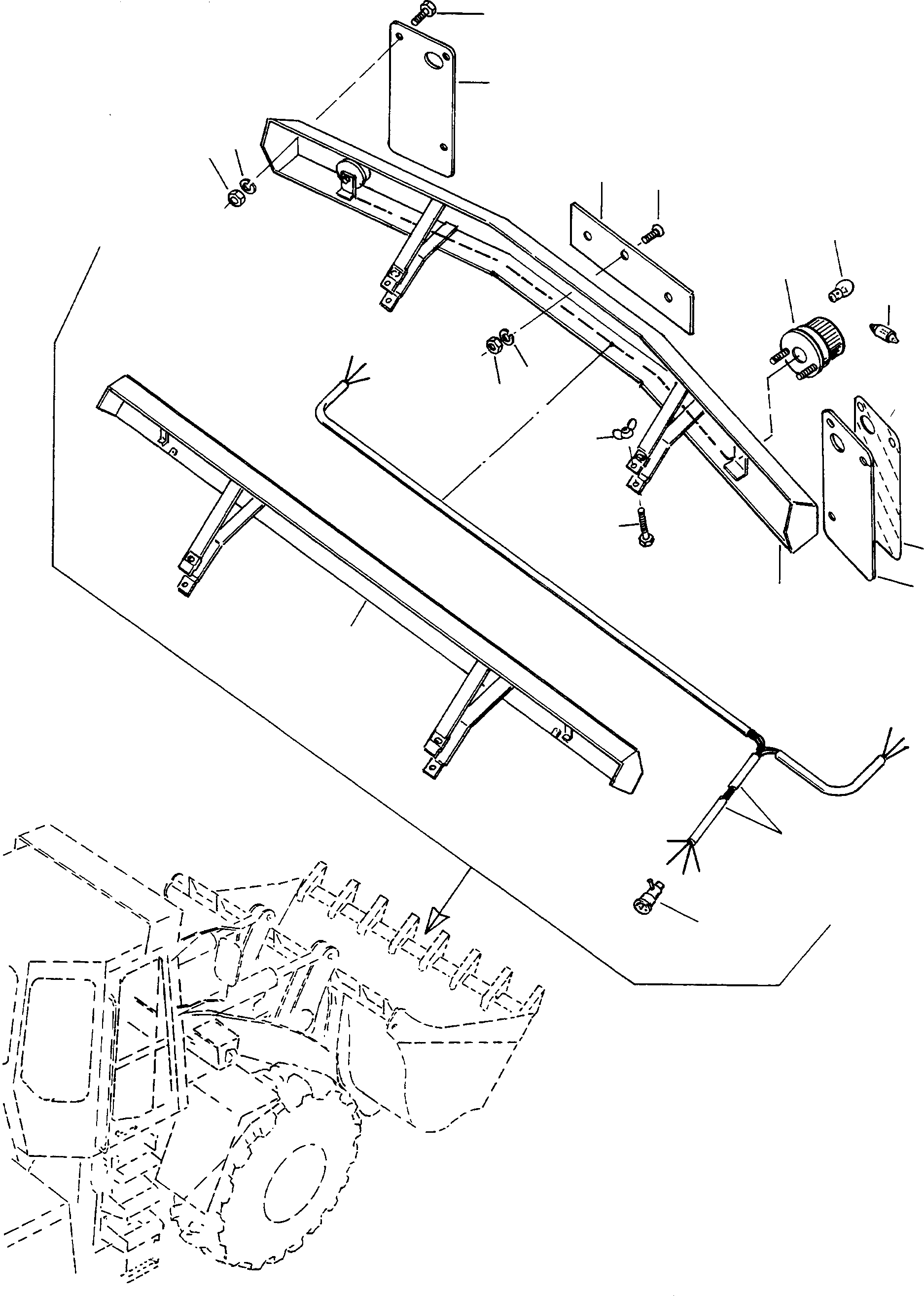 LIGHT 3097688M91 KOMATSU