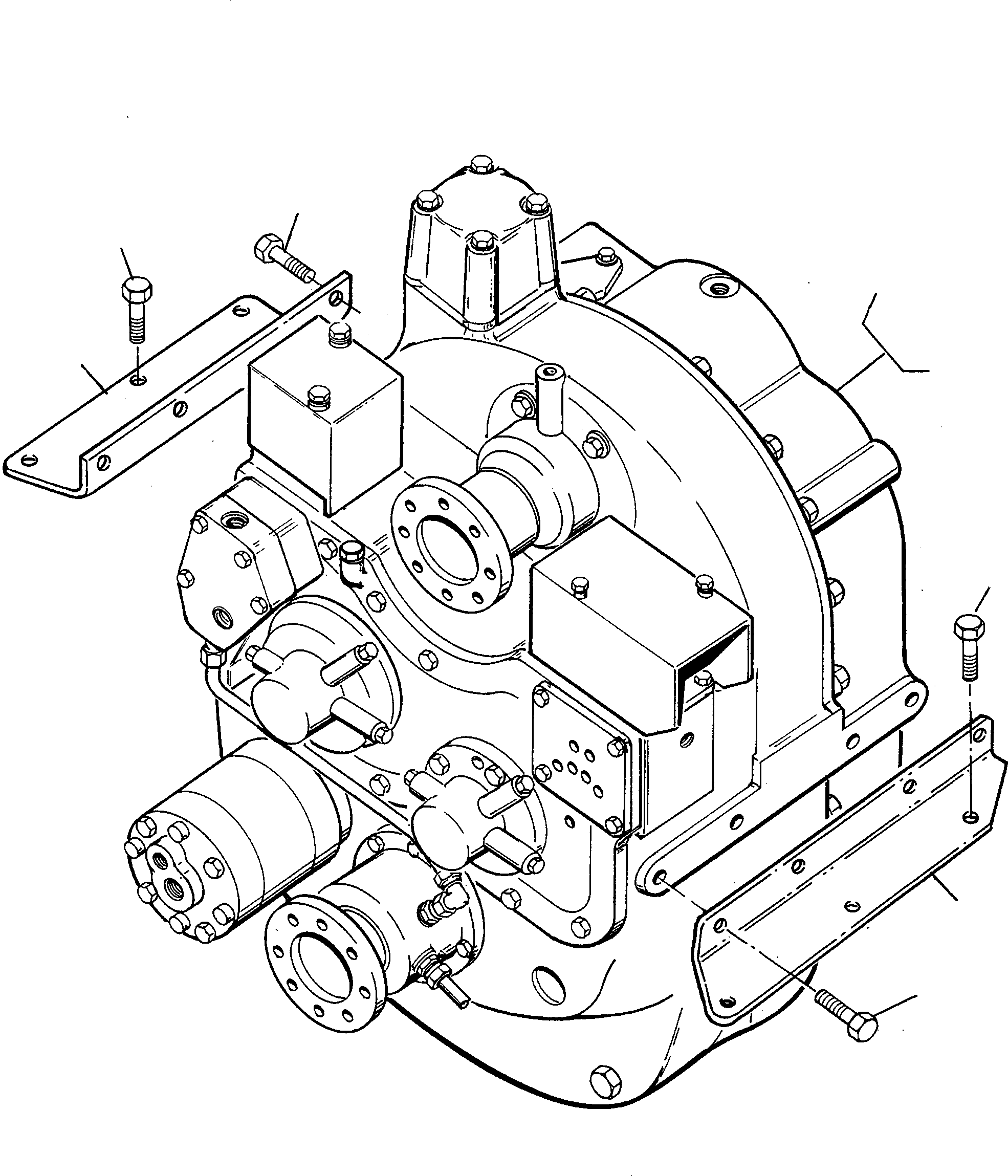 POWERSHIFT DRIVE 4400061M92 KOMATSU
