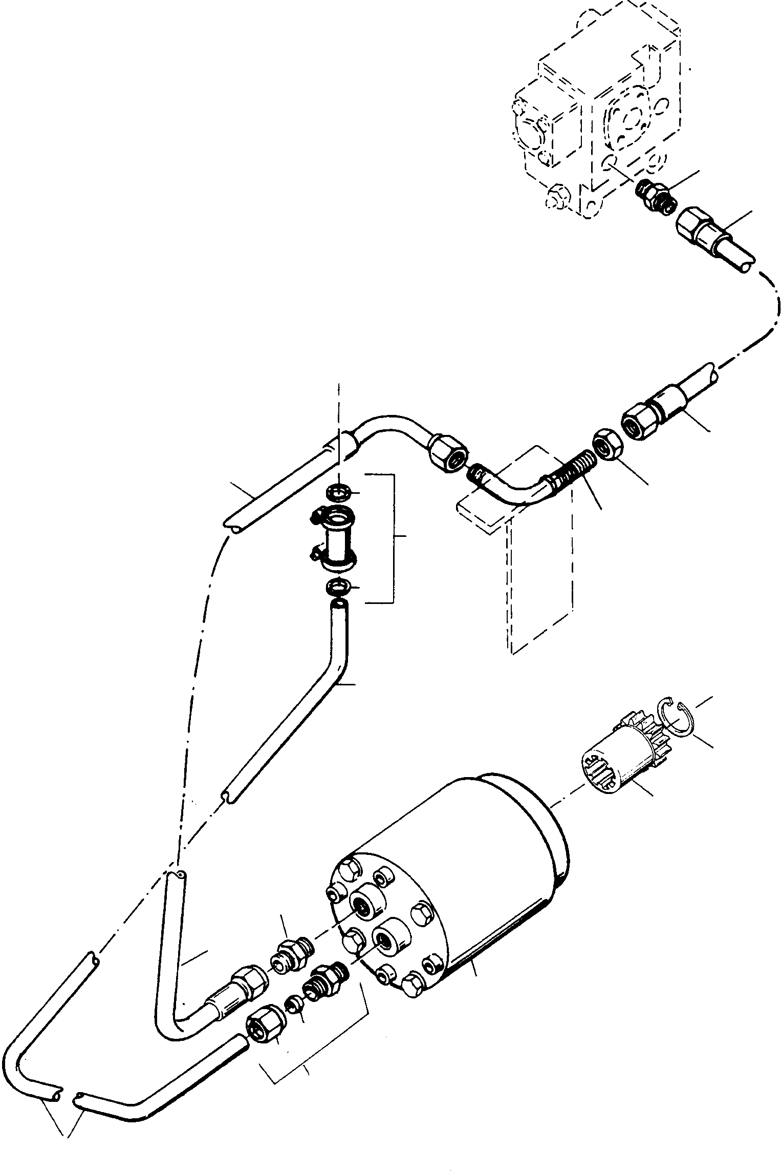 Шланг в сборе 2993640X91 KOMATSU