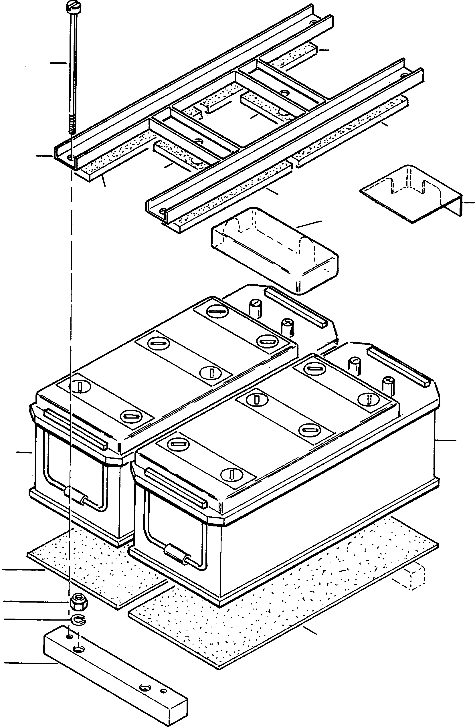 RUBBER SECTIONAL 4200709M1 KOMATSU