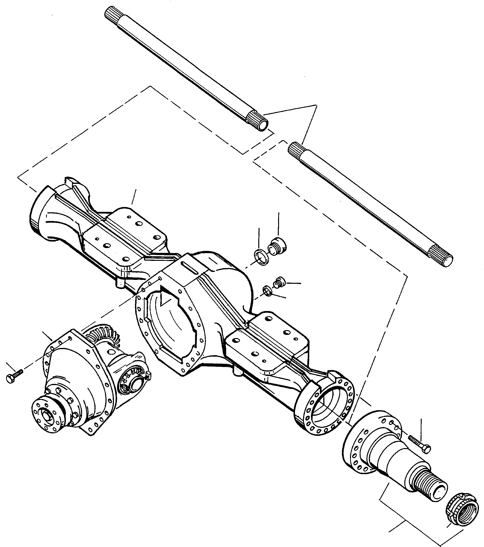 AXLE INSERT 4909228M91 KOMATSU
