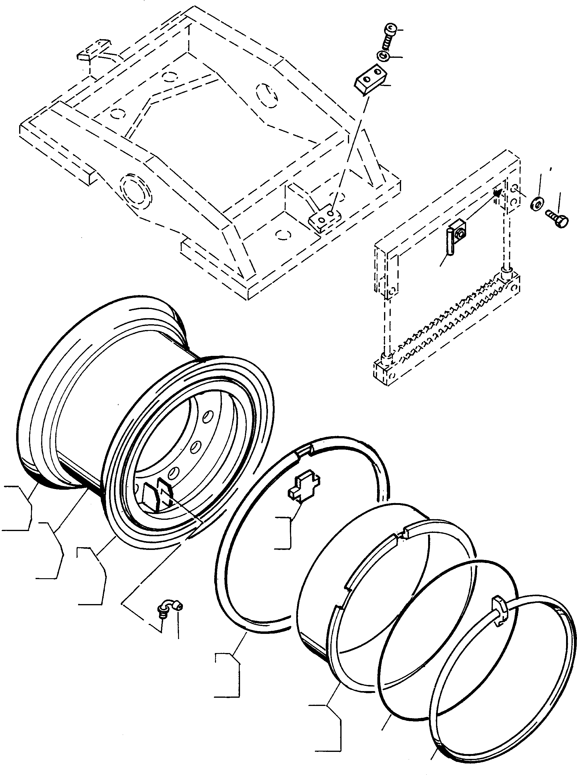 SIDE RING 4909924M1 KOMATSU