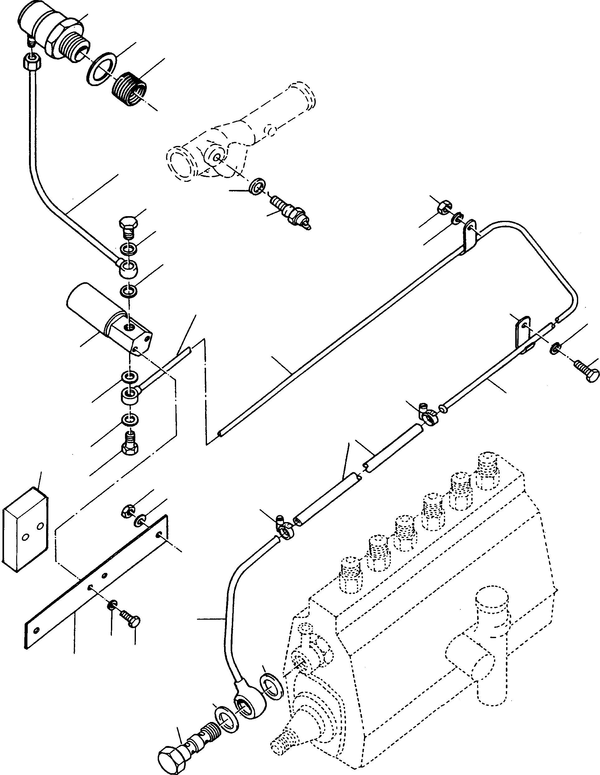 BANJO FITTING 2992396M91 KOMATSU