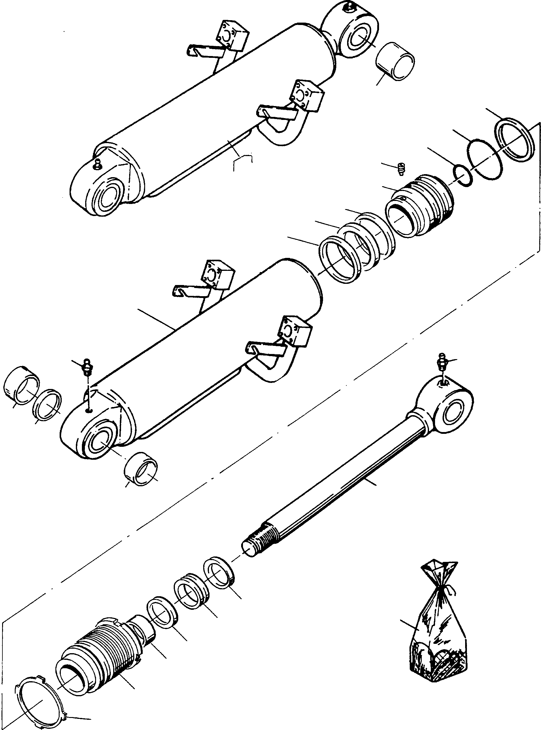 CYLINDER ROD 4918793M91 KOMATSU