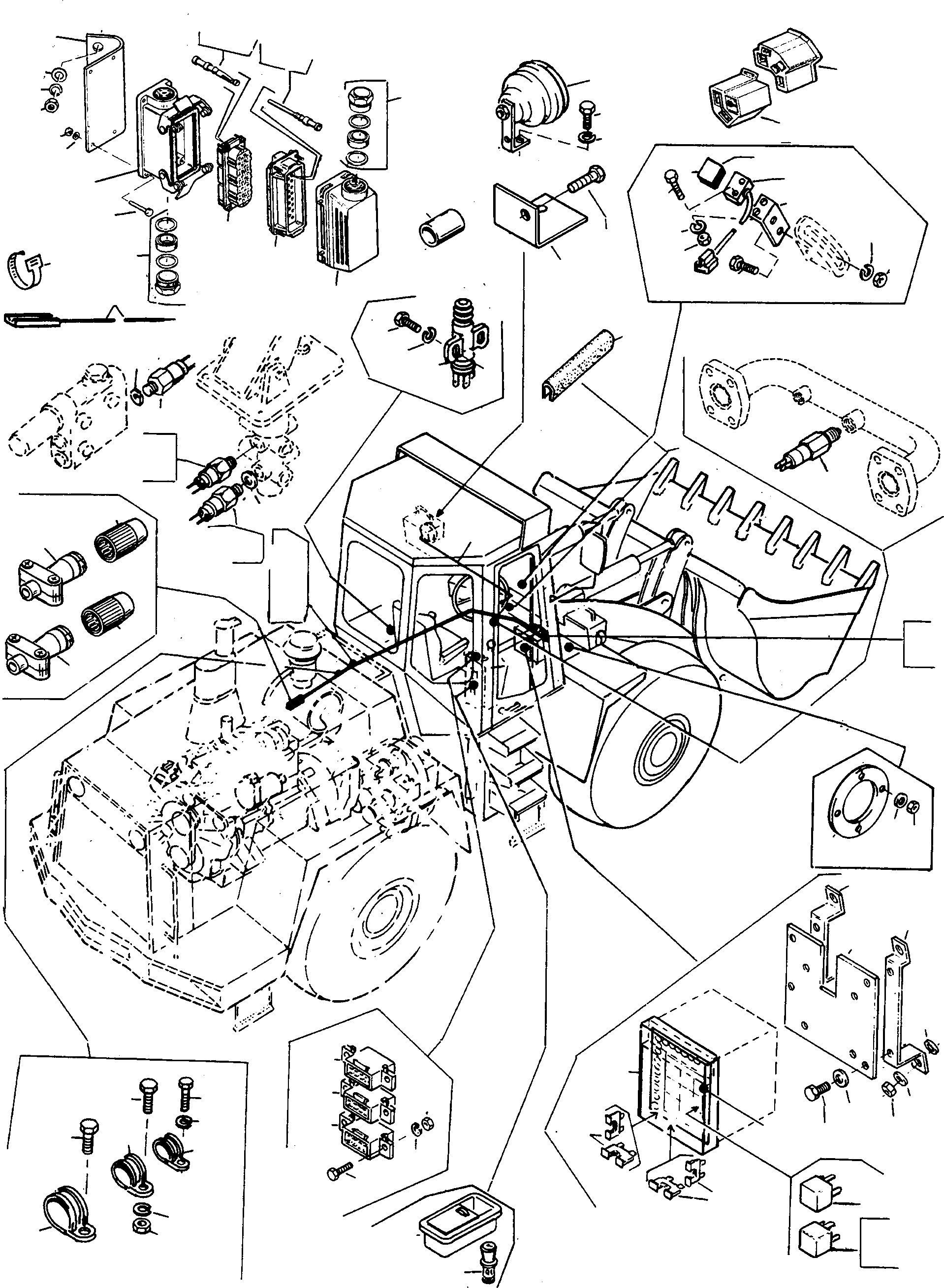 NOTE PLATE 4201981M1 KOMATSU