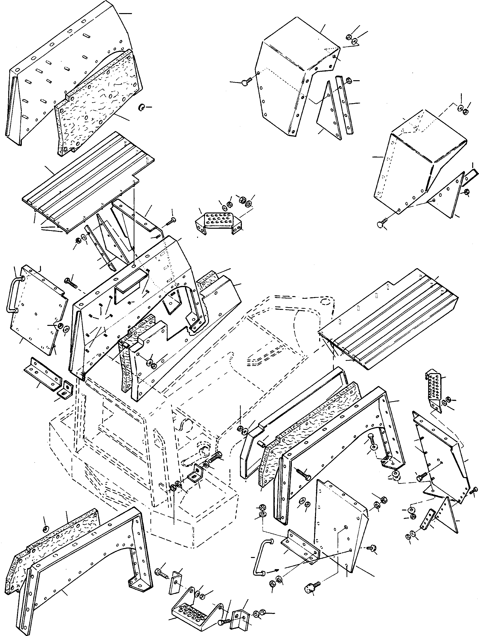 FOOT BOARD 4211091M91 KOMATSU