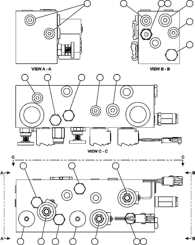 VALVE, PRESSURE REDUCTION BF3523 KOMATSU